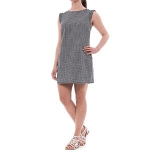Cynthia Rowley Gingham Ruffle Shift Dress